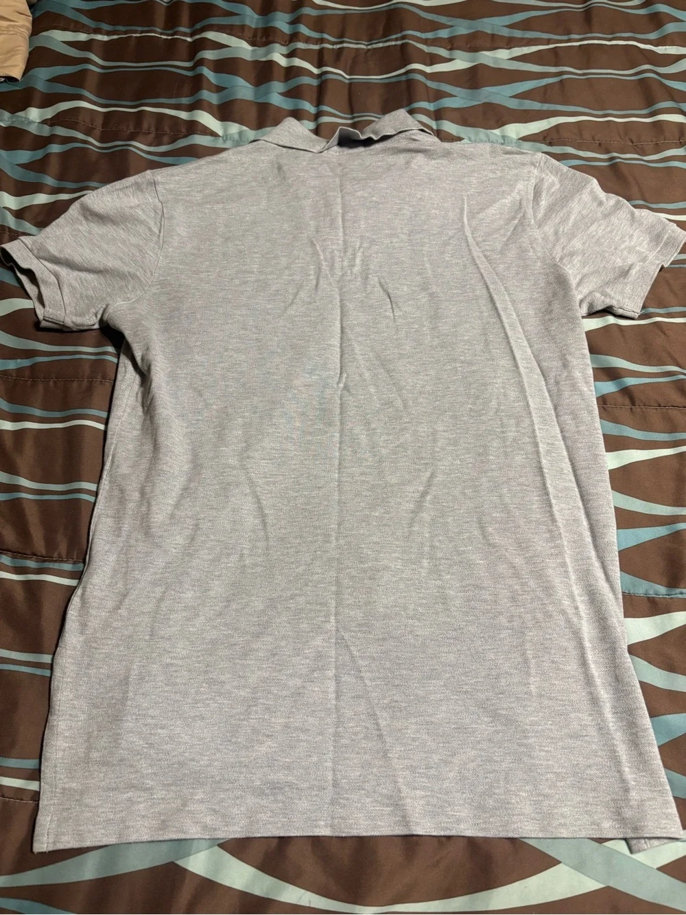 Polo by Ralph Lauren Light Gray Men's Short Sleeve Polo